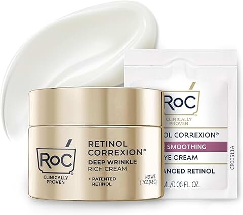 Retinol face cream for mature skin supporting overnight skin renewal and hydration