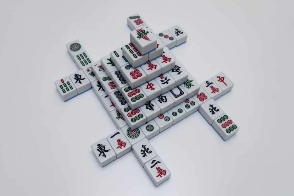 A Mahjong mat for table play keeps tiles secure, reduces noise, and creates a more enjoyable playing experience.