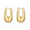 Square Hoop Gold