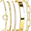 Gold-cz set