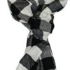 Black White Buffalo Check