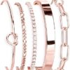 Rose Gold-cz set