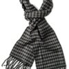 Black Grey Houndstooth