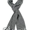 Black White Houndstooth