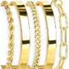 Gold-cuff set