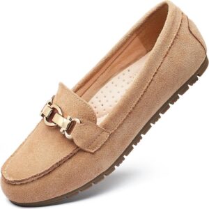 Cvistpieo Loafers for Women Business Casual Shoes Comfortable & Lightweight Penny Loafers Slip On Work Flats